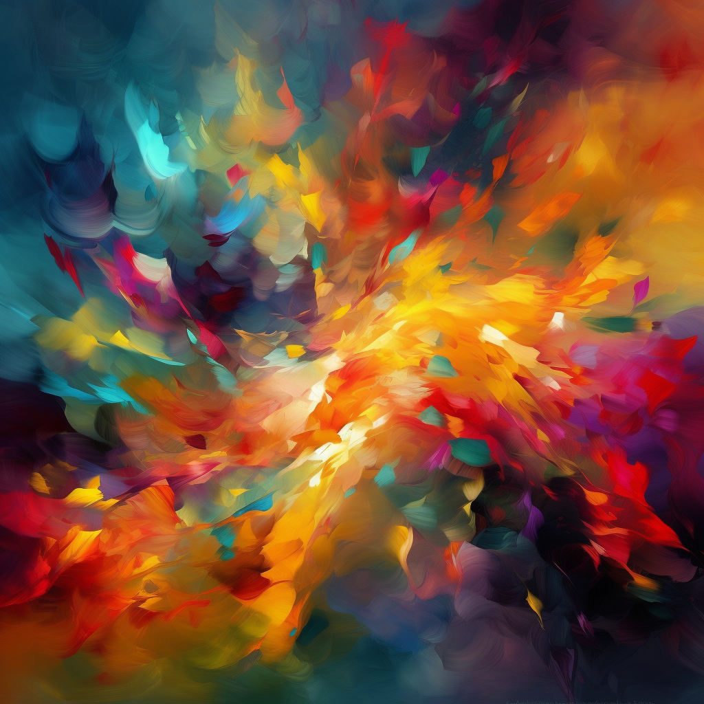 Abstract high-resolution art