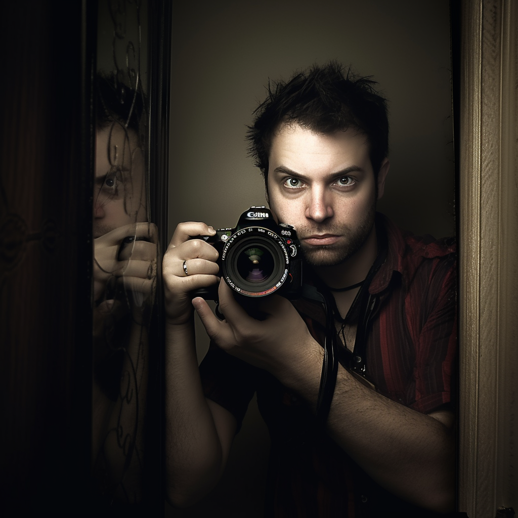Creating a modern self-portrait photograph