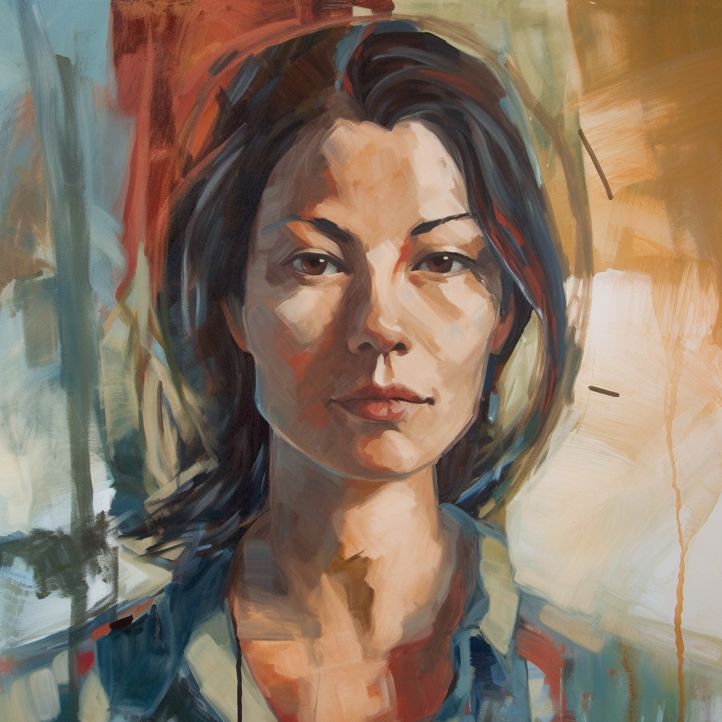 Artistic representation of a female