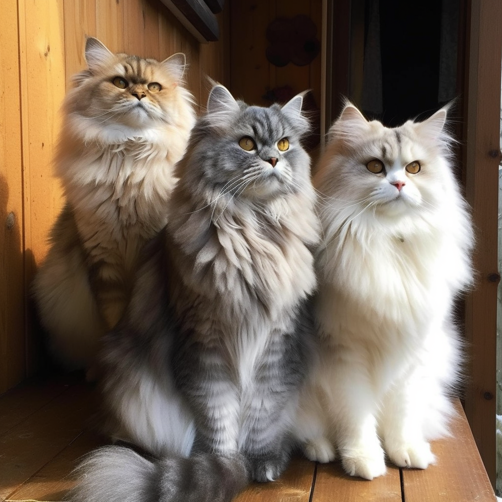 Different cat breeds