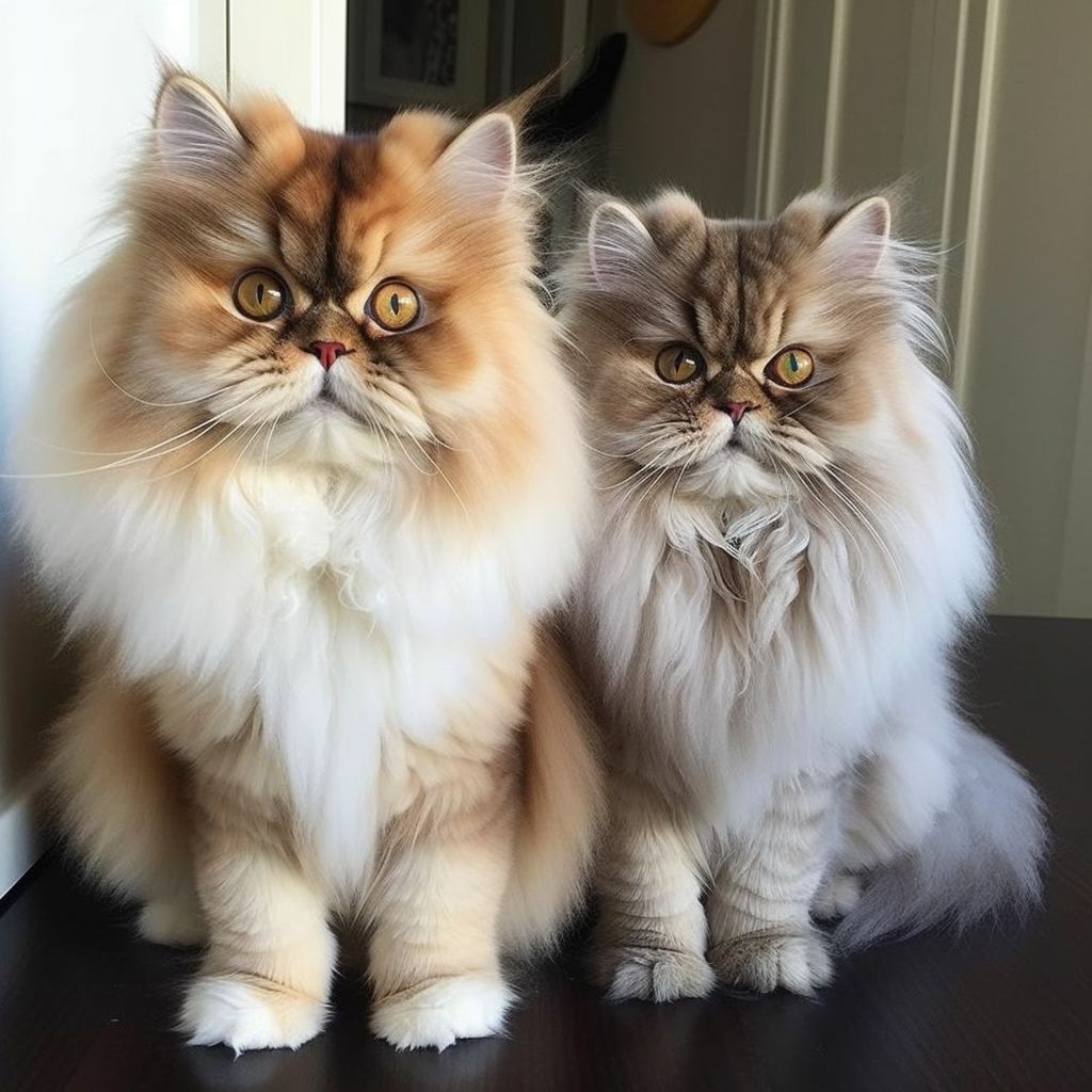 Persian: Youve probably seen these fancy felines.