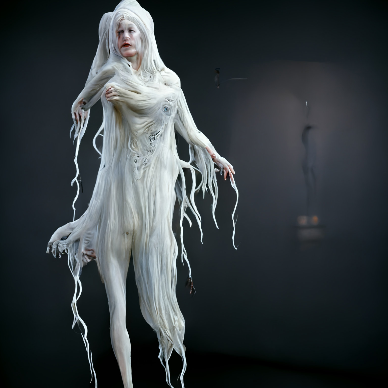 Icy tendrils reaching out from this godless ghost.