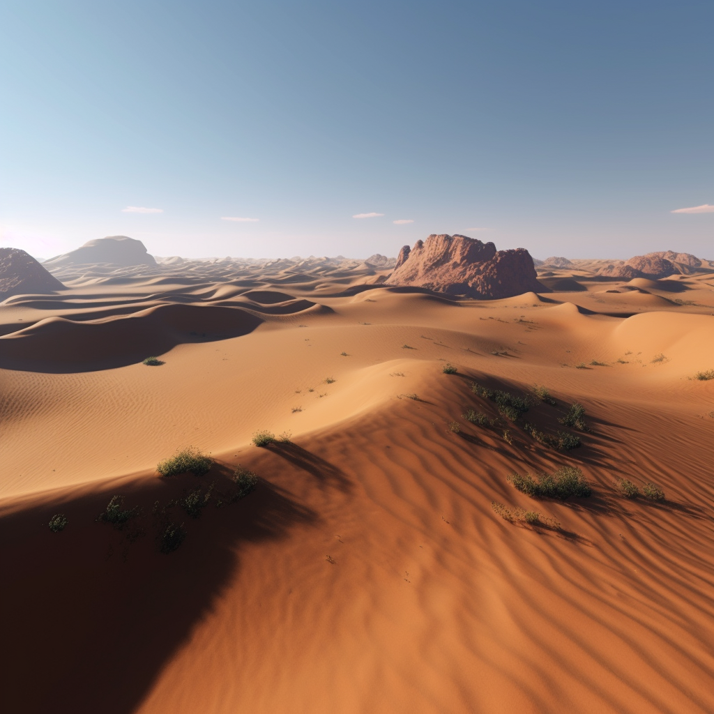 Daytime in the Sahara