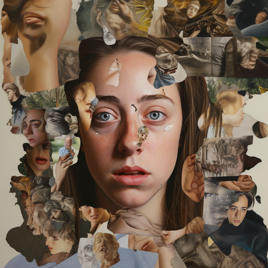 Collage portrait