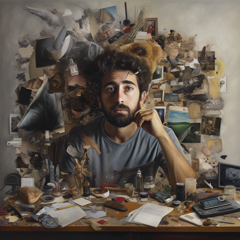 Choose a variety of materials and media