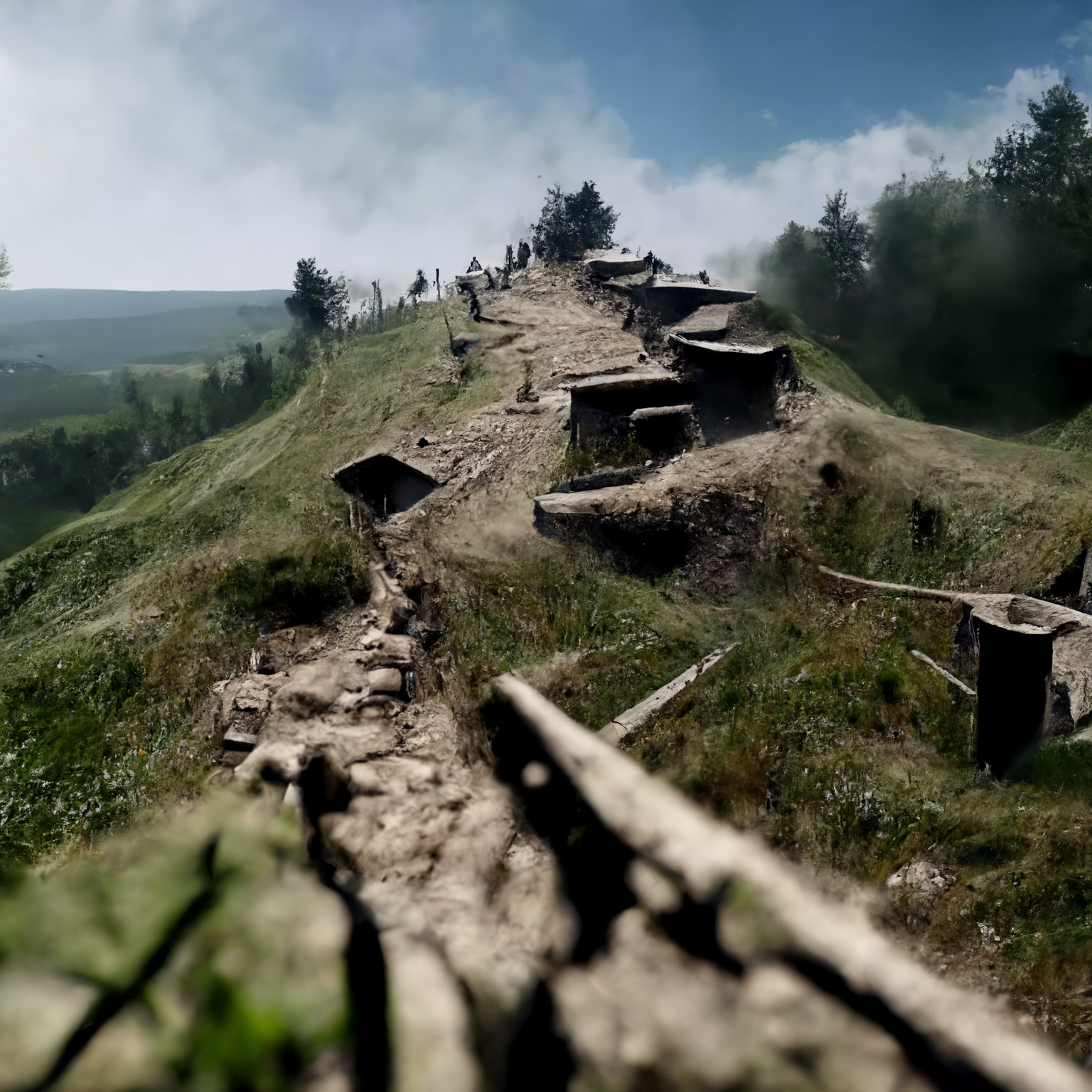 A nice looking ridge unless you are at war.