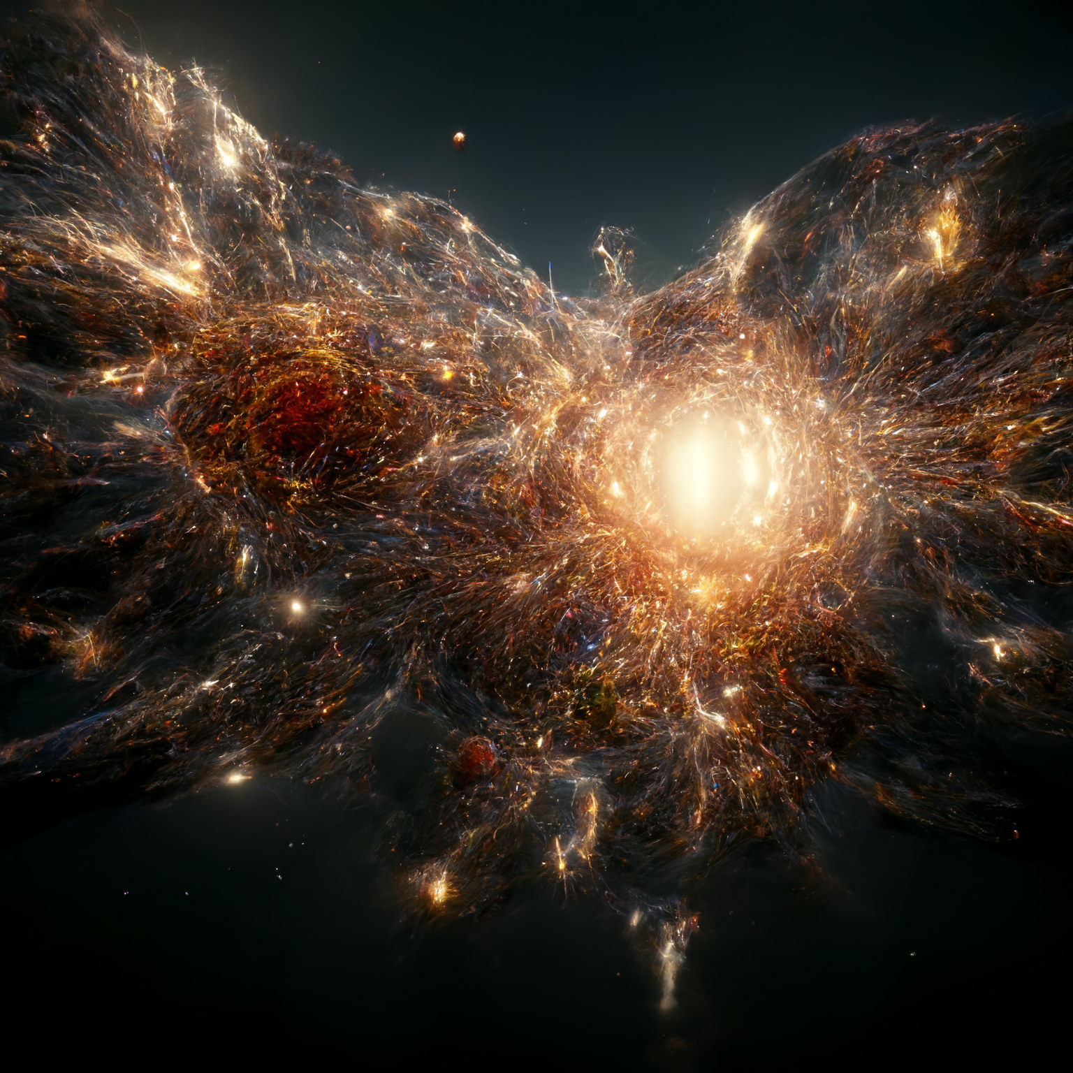 A slightly rougher looking bang and inflation.