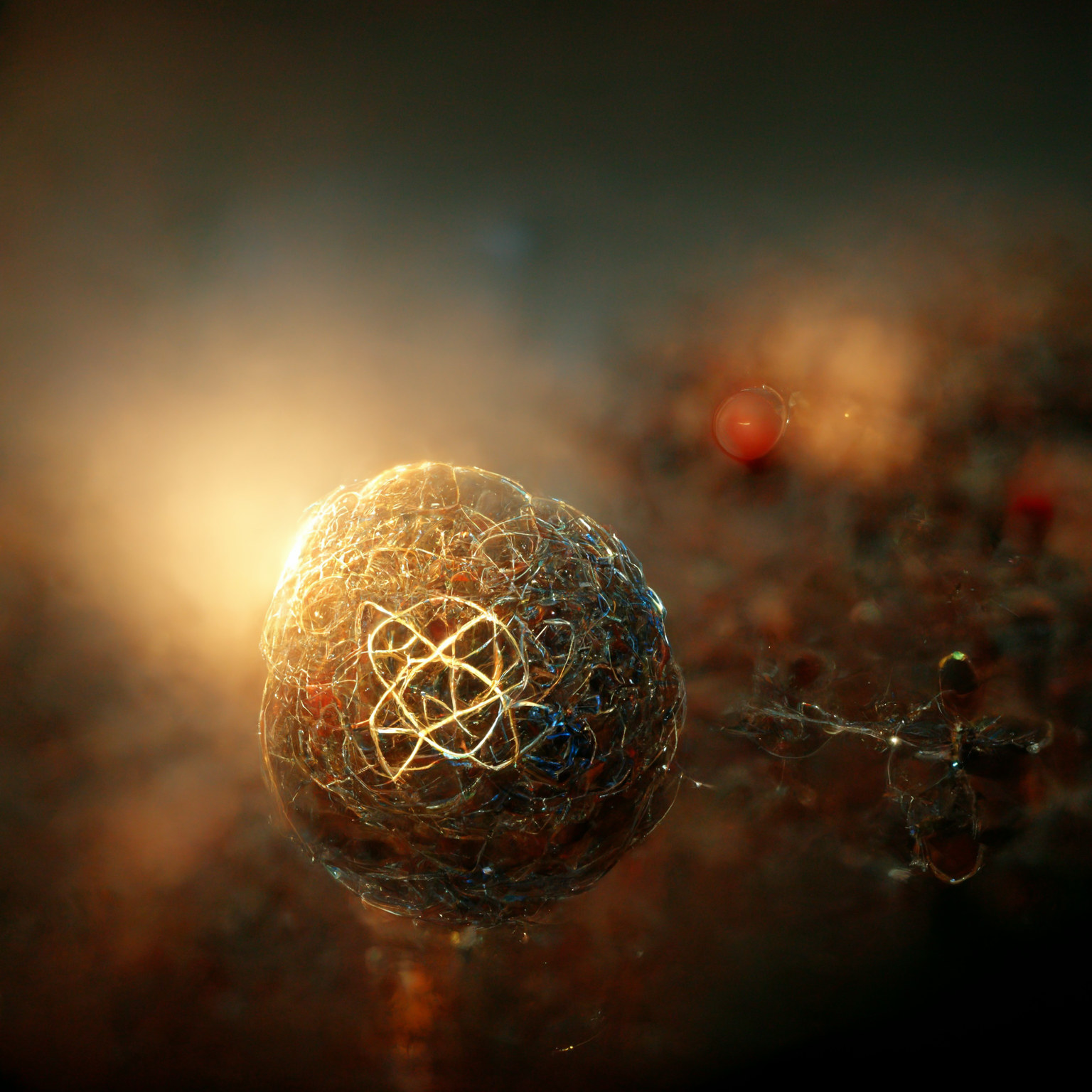 Single atom representation - but not a singularity.