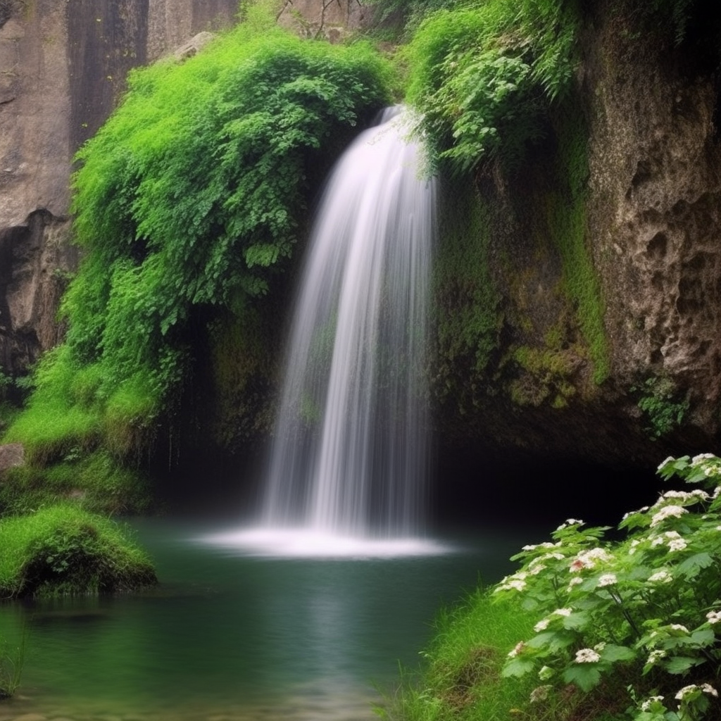 Imagine a serene, picturesque scene