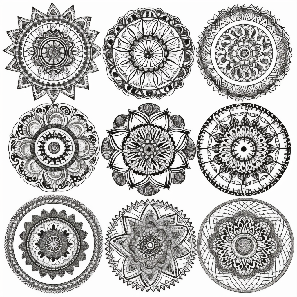 Create a Zentangle pattern