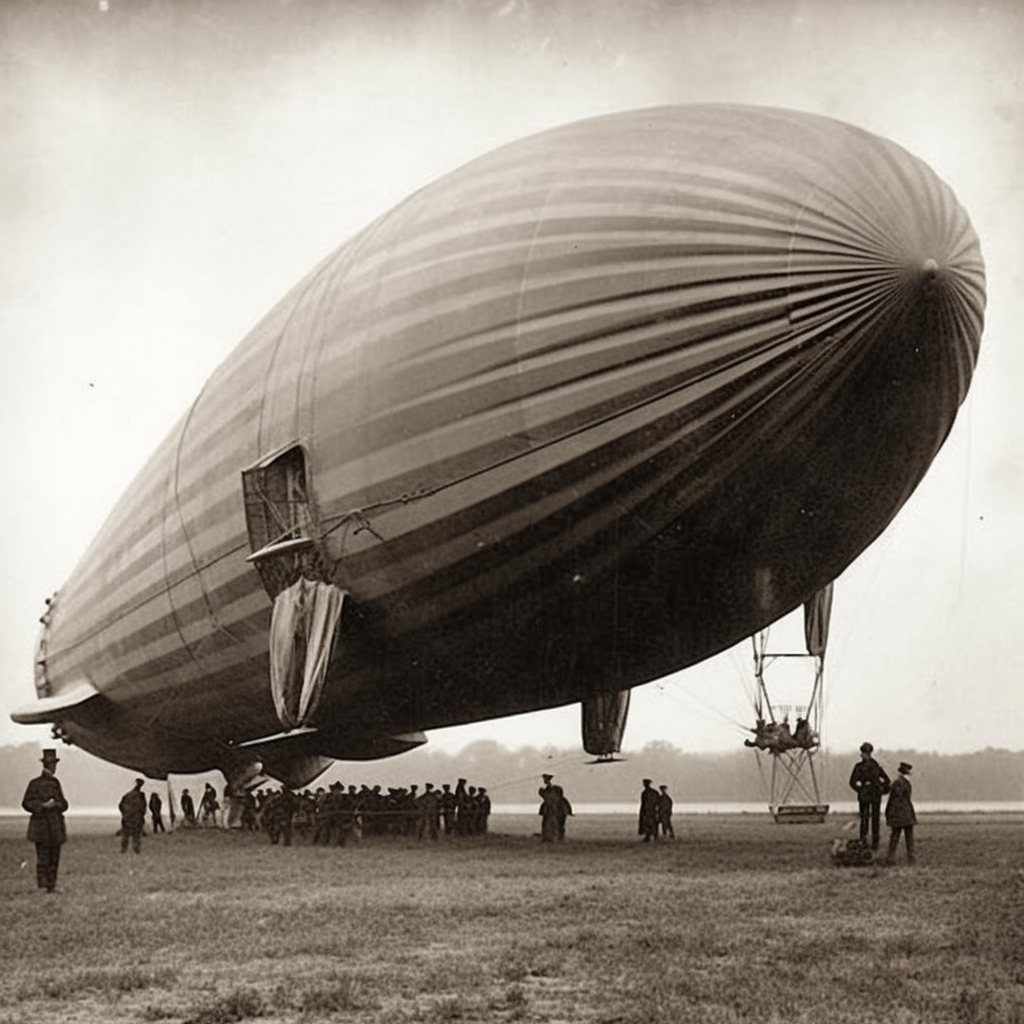 Zeppelins played a notable role in World War I